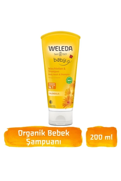 Calendula Organik Saç Ve Vücut Şampuanı 200ml