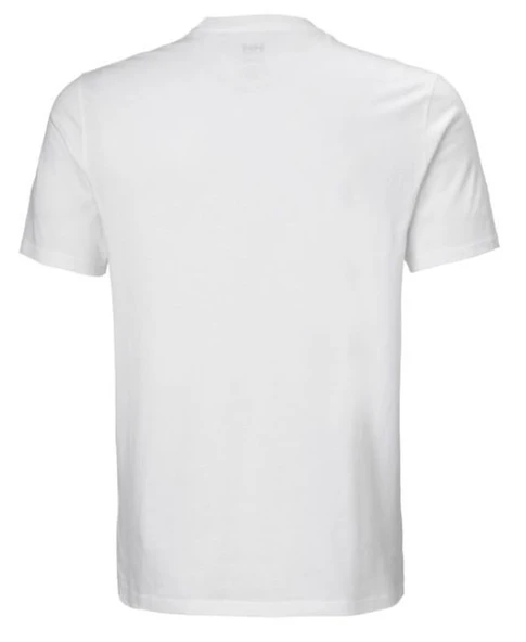 Helly Hansen Nord Graphic Erkek Kısa Kollu Tişört HHA.62978.HHA004 Beyaz - Resim 2
