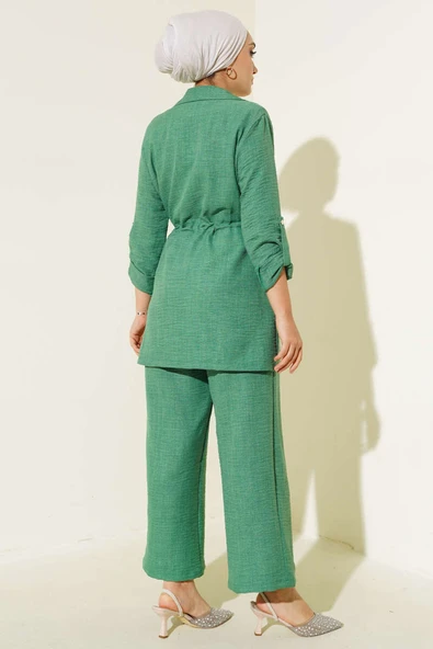 Ceketli Keten Takım Benetton - 3