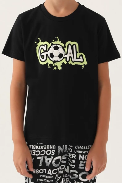 Roly Poly 3344 Goal Erkek Çocuk Pijama Takımı - 10