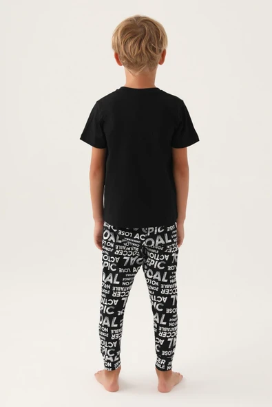 Roly Poly 3344 Goal Erkek Çocuk Pijama Takımı - 10