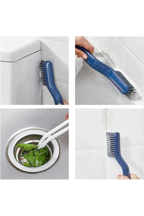 3B Trend Banyo Mutfak Köşe Detay Temizlik Fırçası Cımbızlı