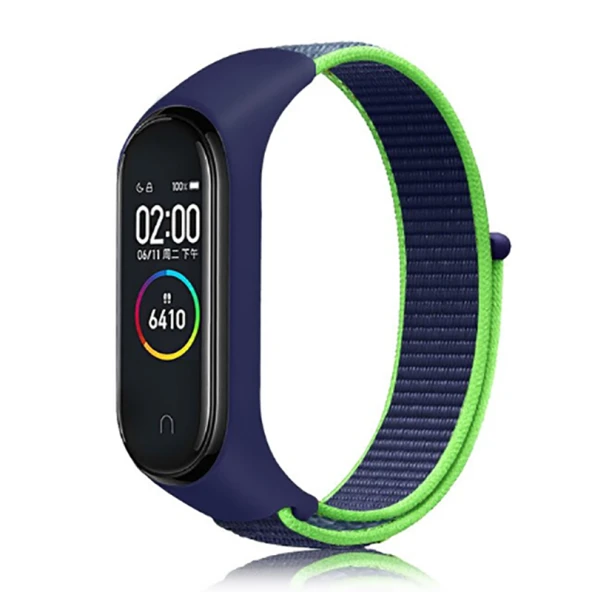 Xiaomi Mi Band 5 KRD-03 Hasır Kordon - Resim 5