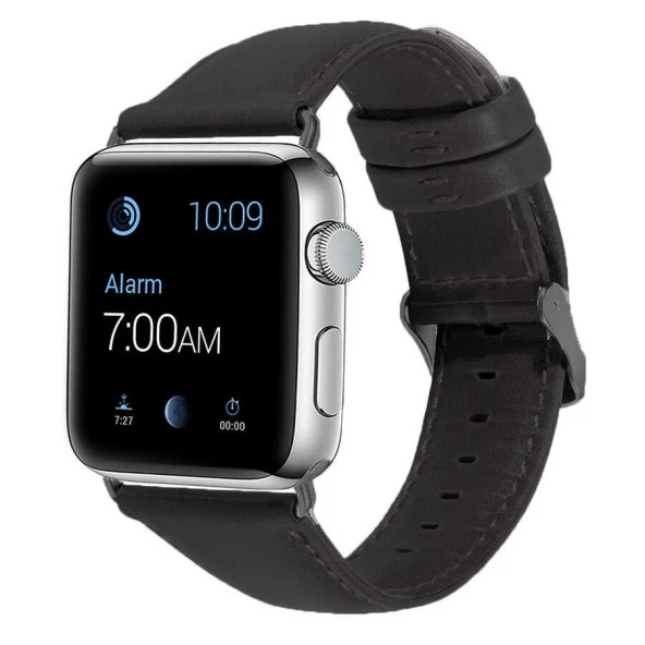 Apple Watch 38mm Luxury Leather Deri Kordon - 6