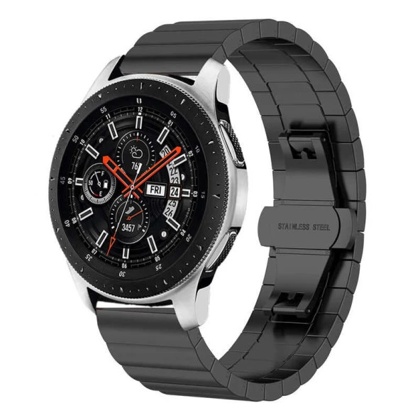 Galaxy Watch 46mm (22mm) KRD-16 Metal Kordon - Resim 3