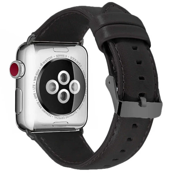 Apple Watch 44mm Luxury Leather Deri Kordon - 12