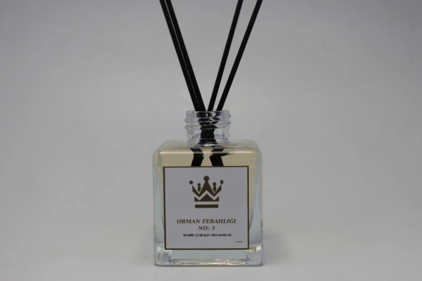 Bambu Çubuklu 2 Adet 100 ML Orman Ferahlığı Oda Kokusu Koku Giderici Ferahlatıcı Hava Temizleyici 2*100 ML