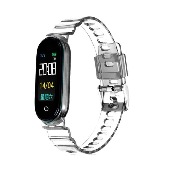 Xiaomi Mi Band 5 KRD-27 Silikon Kordon - 3