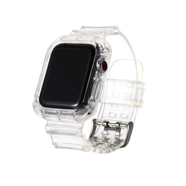 Apple Watch 42mm KRD-27 Silikon Kordon - Resim 6