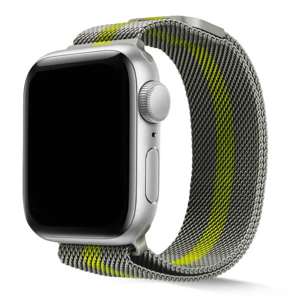 Apple Watch 42mm KRD-40 Metal Kordon - Resim 2