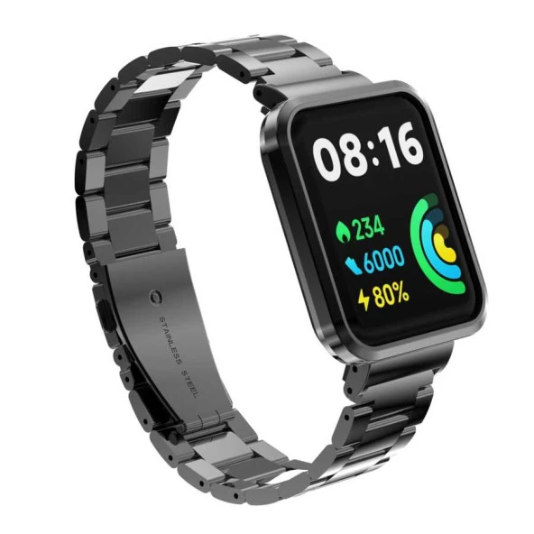 Xiaomi Redmi Watch 2 Lite  KRD-60 Metal Kordon - Resim 6