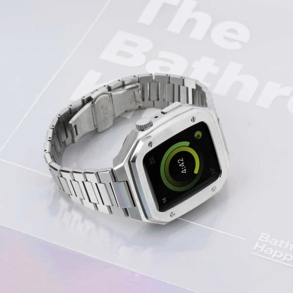 Apple Watch 44mm  KRD-64 Metal Kordon - 7