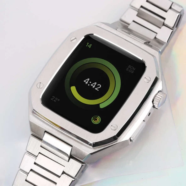 Apple Watch 44mm  KRD-64 Metal Kordon - 9