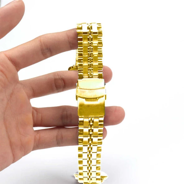 Apple Watch 7 45mm KRD-54 Metal Kordon - Resim 9