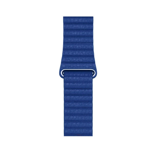 Apple Watch 1 2 3 4 5 6 7 8 9 Se Ultra 49/46/45/44/42 mm Kordon KRD-09 Deri Lop Strap Kayış - Resim 8