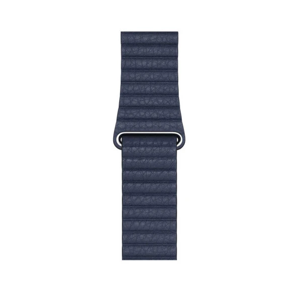 Apple Watch 1 2 3 4 5 6 7 8 9 Se Ultra 49/46/45/44/42 mm Kordon KRD-09 Deri Lop Strap Kayış - Resim 12