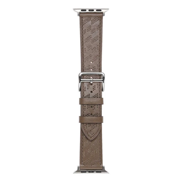 Apple Watch 7 41mm KRD-76 PU Deri Kordon Strap Kayış - 12