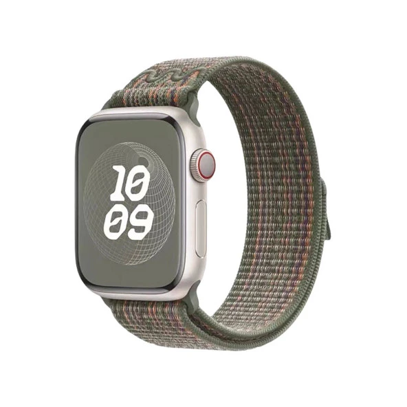 Apple Watch 38mm KRD-91 Hasır Kordon Strap Kayış - Resim 6