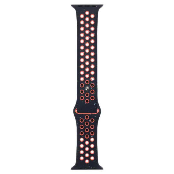 Apple Watch 7 41mm Kordon Yeni Seri 2023 KRD-02 Silikon Strap Kayış - 10