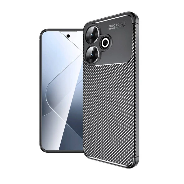 Xiaomi Redmi 13 4G Kılıf  Negro Silikon Kapak - Resim 2