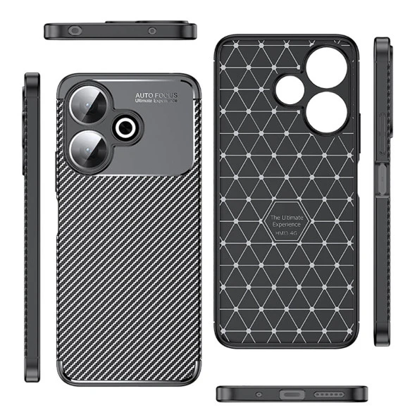 Xiaomi Redmi 13 4G Kılıf  Negro Silikon Kapak - Resim 10