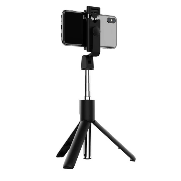 S05 Bluetooth Selfie Özellikli Çok Fonksiyonlu Teleskopik Canlı Yayın Tripod Selfie Çubuğu - 3