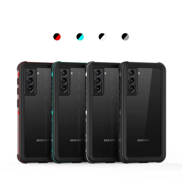 Galaxy S21 Plus Kılıf 1-1 Su Geçirmez Kılıf - 4