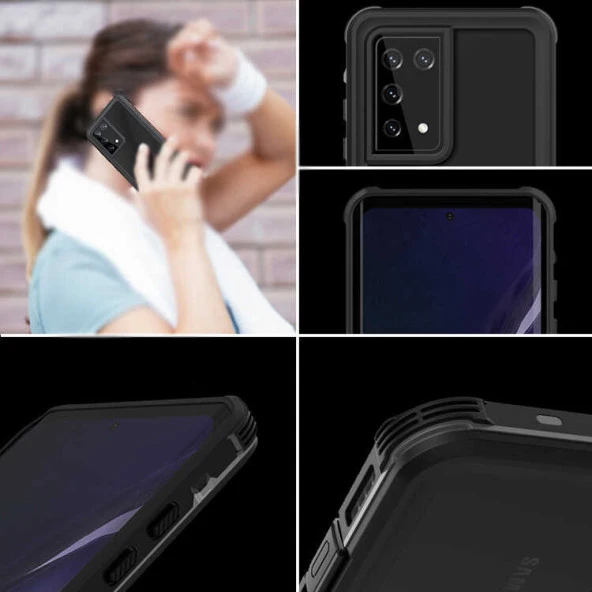 Galaxy S21 Ultra Kılıf 1-1 Su Geçirmez Kılıf - 8