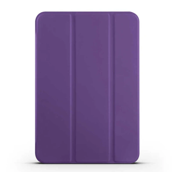 Apple iPad Mini 2021 (6.Nesil)  Smart Cover Standlı 1-1 Kılıf - Resim 5