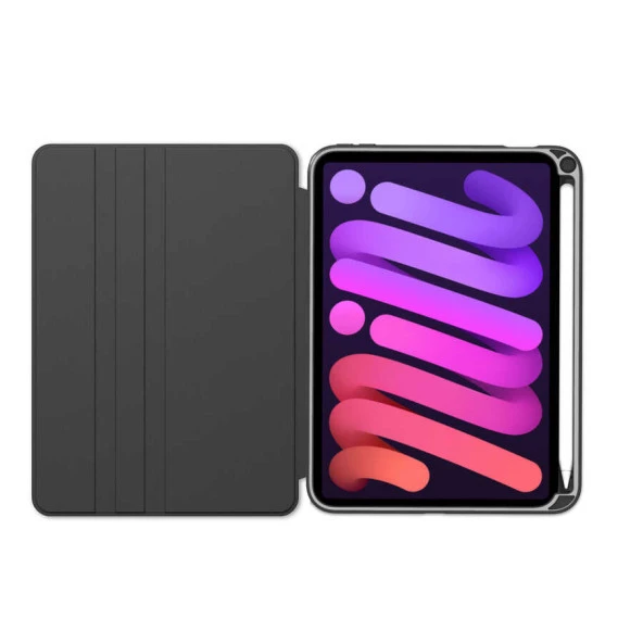 Apple iPad Mini 2021 (6.Nesil) Kılıf  Nayn Dönebilen Standlı Kılıf - Resim 9