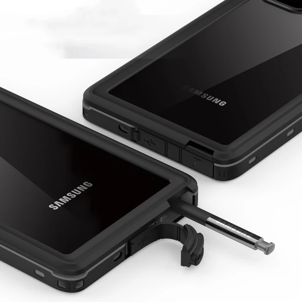 Galaxy Note 20 Kılıf 1-1 Su Geçirmez Kılıf - Resim 10