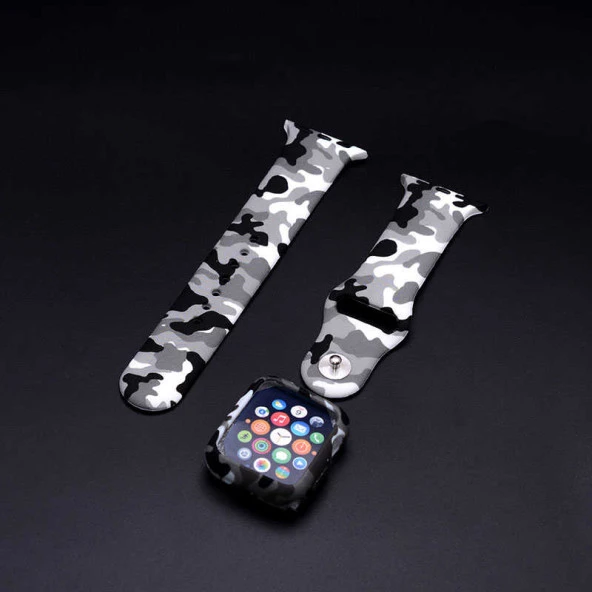 Apple Watch 42mm  3 in 1 Army Kordon - Resim 2