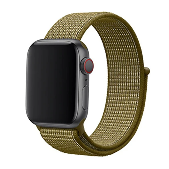 Apple Watch 40mm KRD-03 Hasır Kordon - Resim 5