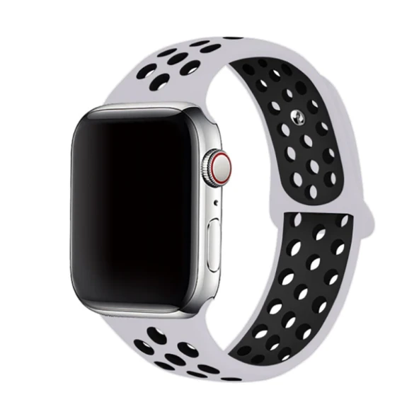 Apple Watch 38mm KRD-02 Silikon Kordon - 4