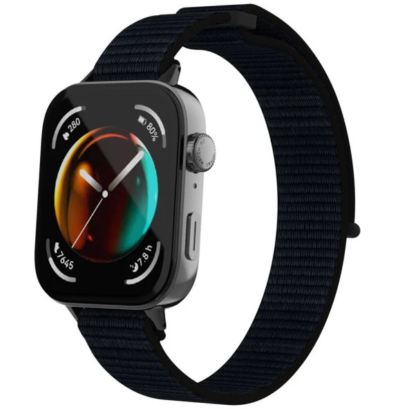 Huawei Watch Fit 3  KRD-03 Hasır Kordon - Resim 4