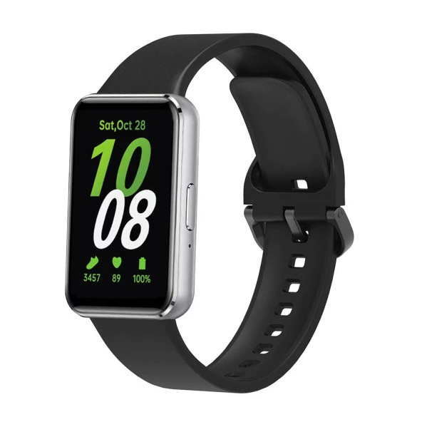 Galaxy Fit 3 Silikon Kordon  KRD-110 Strap Kayış - Resim 6