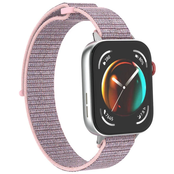 Huawei Watch Fit 3  KRD-03 Hasır Kordon - Resim 8