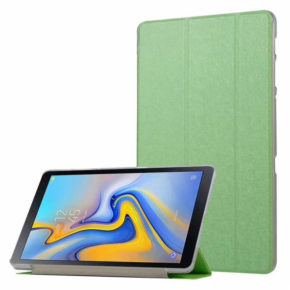 Galaxy Tab A T590  Smart Cover Standlı 1-1 Kılıf - Resim 3