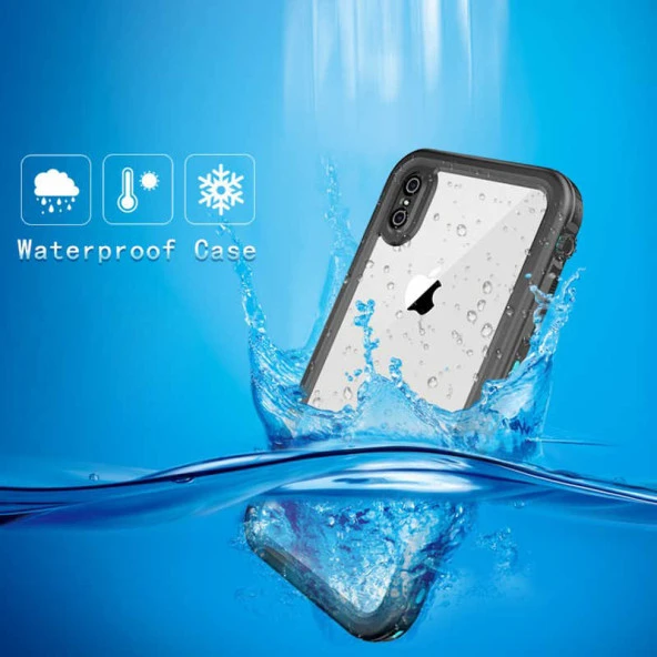 Apple iPhone XS 5.8 Kılıf  1-1 Su Geçirmez Kılıf - Resim 5