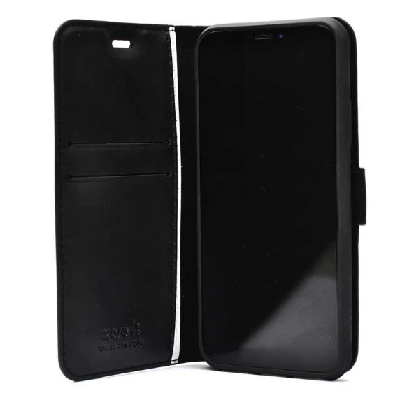 Apple iPhone 11 Pro Kılıf  Kar Deluxe Kapaklı Kılıf - 9