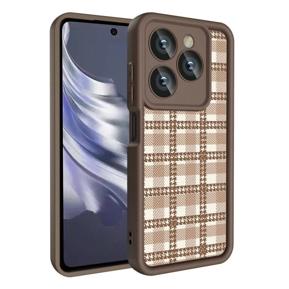 Tecno Spark 20C Kılıf Kamera Korumalı Baskılı Arka Yüzey  Klas Kapak - Resim 5