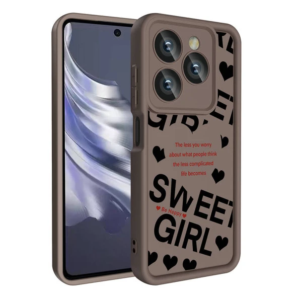 Tecno Spark 20C Kılıf Kamera Korumalı Baskılı Arka Yüzey  Klas Kapak - Resim 8