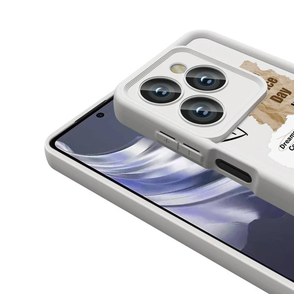 Tecno Spark 20C Kılıf Kamera Korumalı Baskılı Arka Yüzey  Klas Kapak - Resim 10