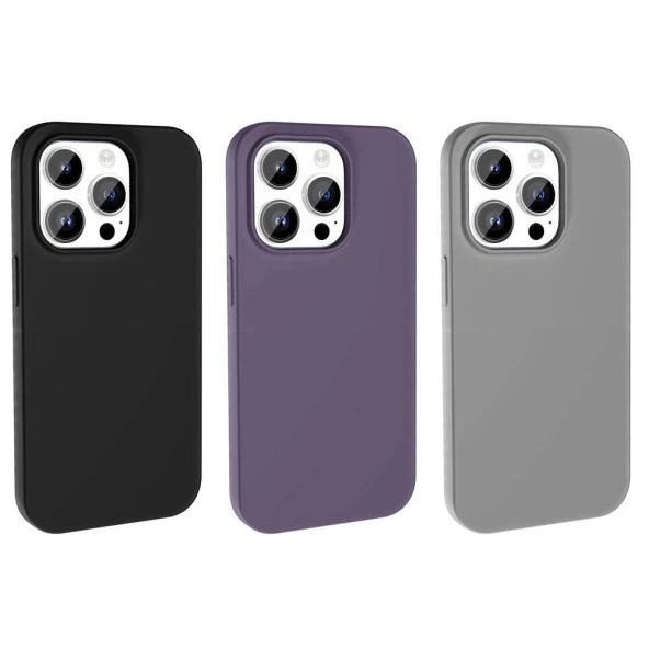 Apple iPhone 14 Pro Kılıf Magsafe Şarj Özellikli Sıvı Teknolojili Silinebilir Sert  Kivi Kapak - Resim 12