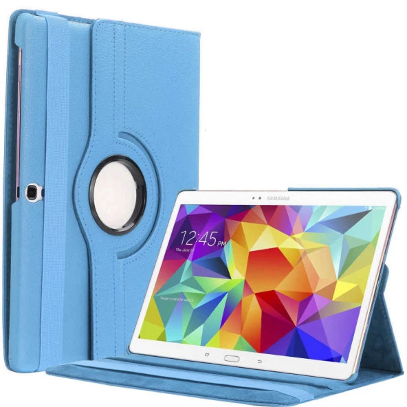 Galaxy Tab S3 9.7 T820  Dönebilen Standlı Kılıf - Resim 6