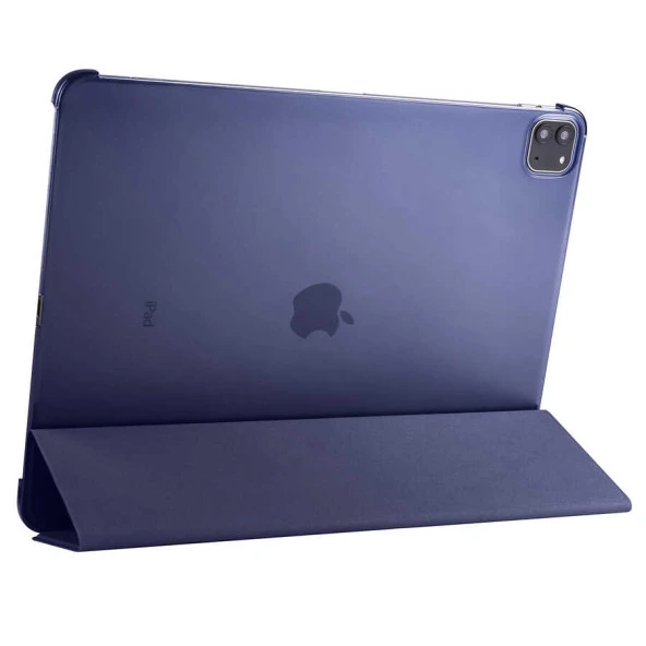 Apple iPad Pro 12.9 2020 (4.Nesil)  Smart Cover Standlı 1-1 Kılıf - 7
