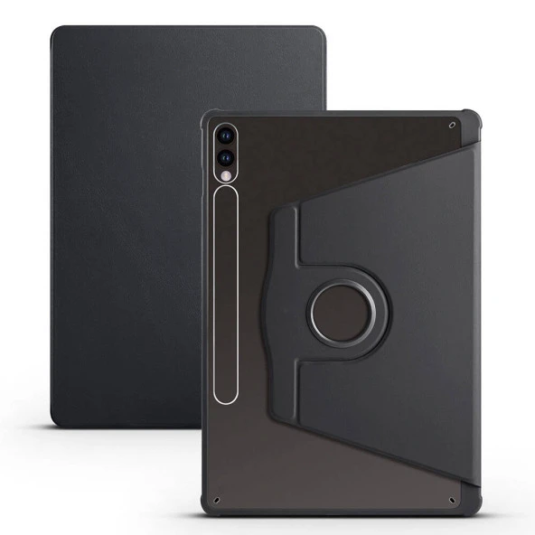 Galaxy Tab S9 Plus Kılıf  Termik Kalem Bölmeli Dönebilen Standlı Kılıf ürün görseli