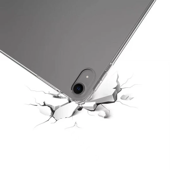 Apple iPad Air 11 2024 Kılıf  Tablet Nitro Anti Shock Silikon Kapak - Resim 6