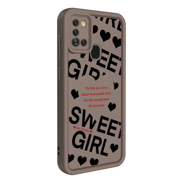 Galaxy A21S Kılıf Kamera Korumalı Baskılı Arka Yüzey  Klas Kapak - Resim 4