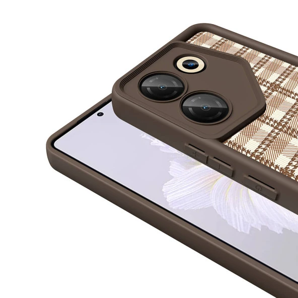 Tecno Camon 20 Pro 5G Kılıf Kamera Korumalı Baskılı Arka Yüzey  Klas Kapak - Resim 9